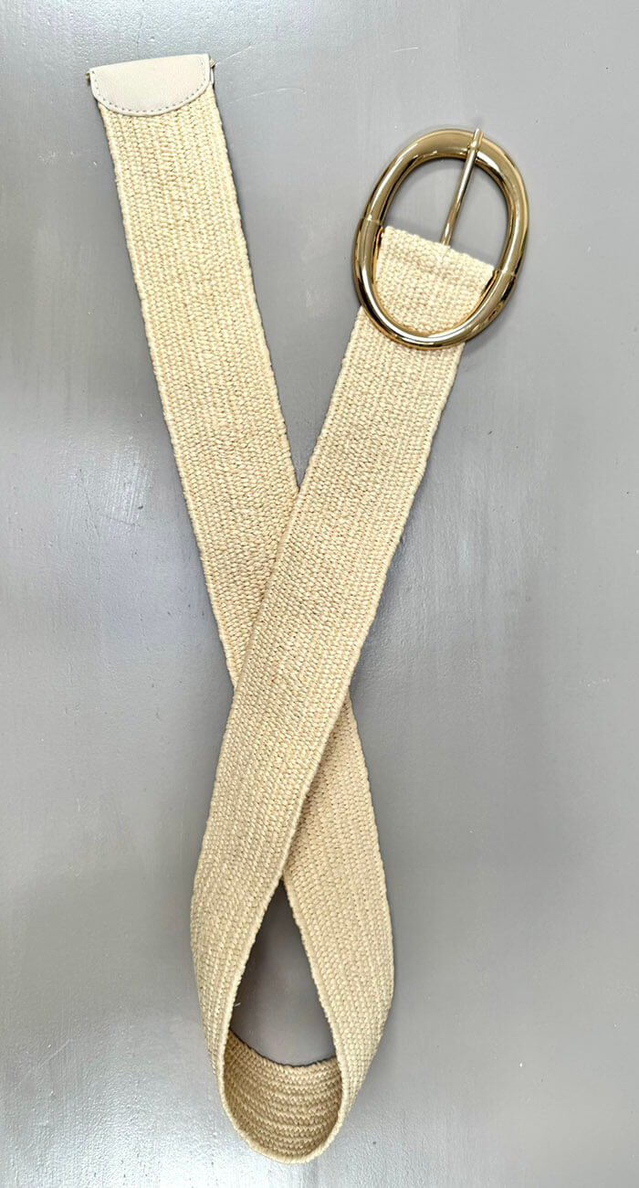 Cinturón Galia Beige
