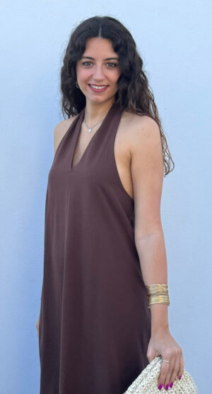 Vestido Ventura Marrón