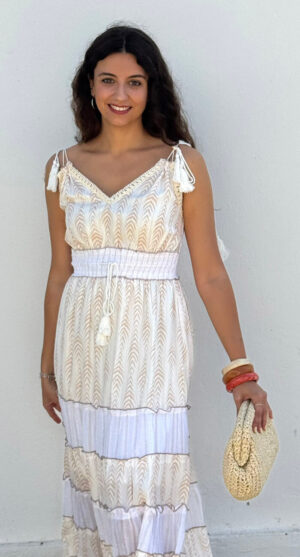 Vestido Juliet Beige
