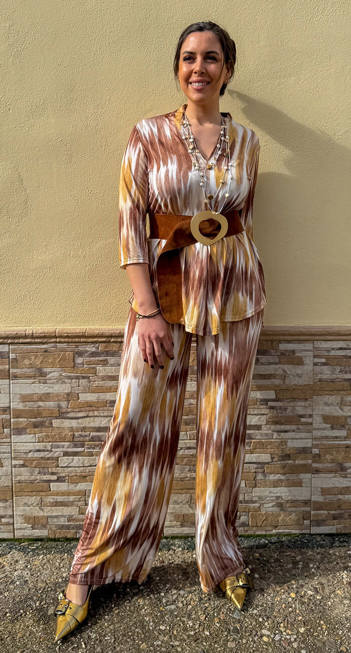 PANTALÓN MERIDIANO AMARILLO