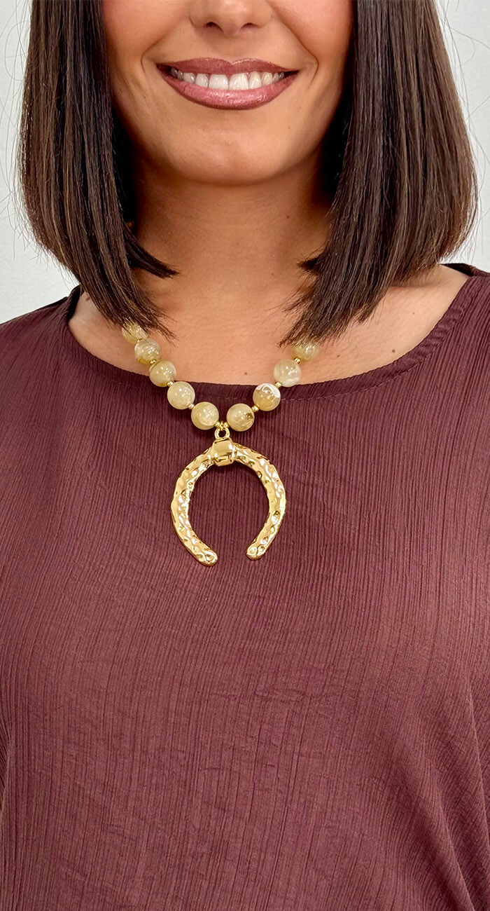 COLLAR OSAKA BEIGE