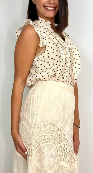 FALDA PITIUSA BEIGE
