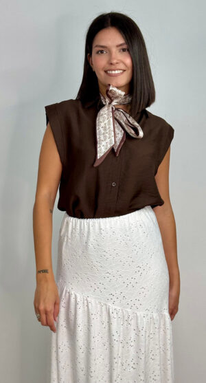 FALDA CAPRI BLANCA