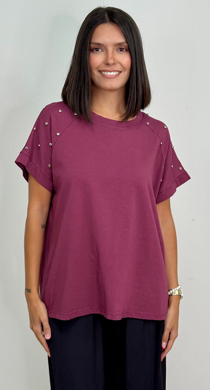 CAMISETA GALA FRAMBUESA