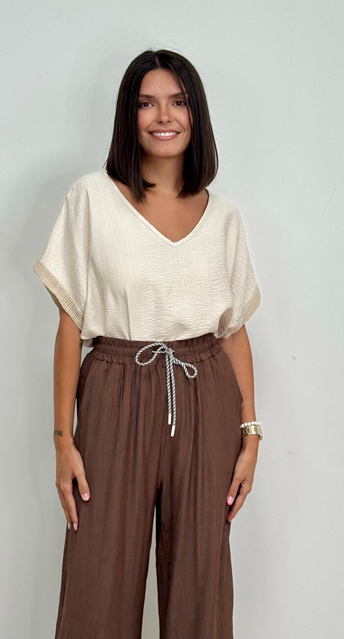 PANTALÓN LUCÍA MARRÓN