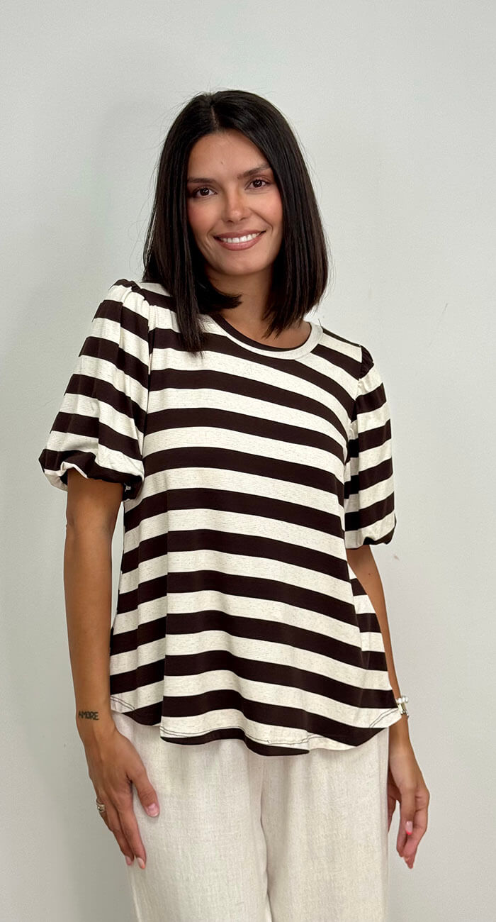 CAMISETA LANZAROTE MARRÓN
