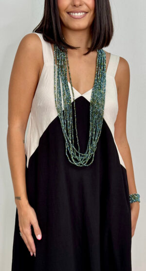 COLLAR ELÁSTICO TURQUESA (cada cordón es una unidad 2.95€)