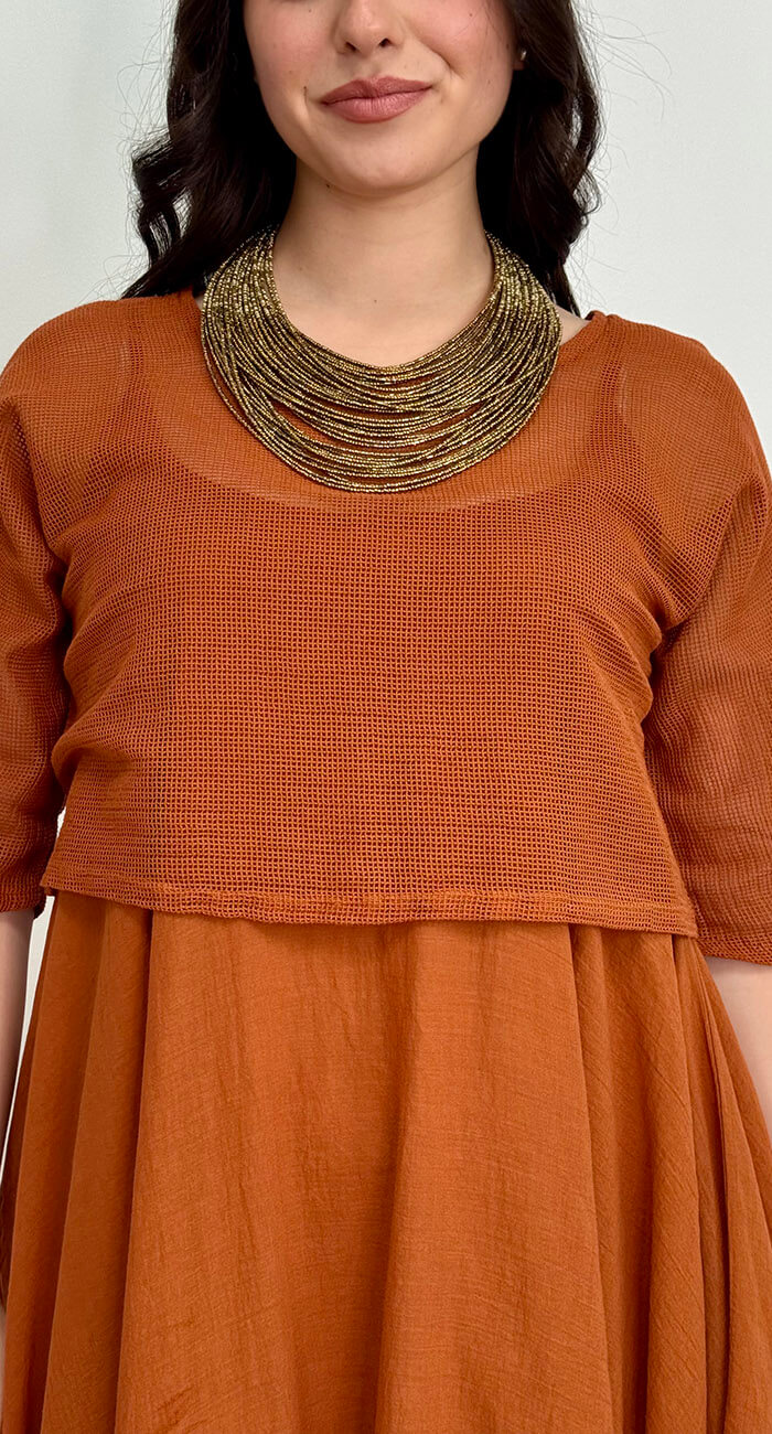 COLLAR DROMO DORADO