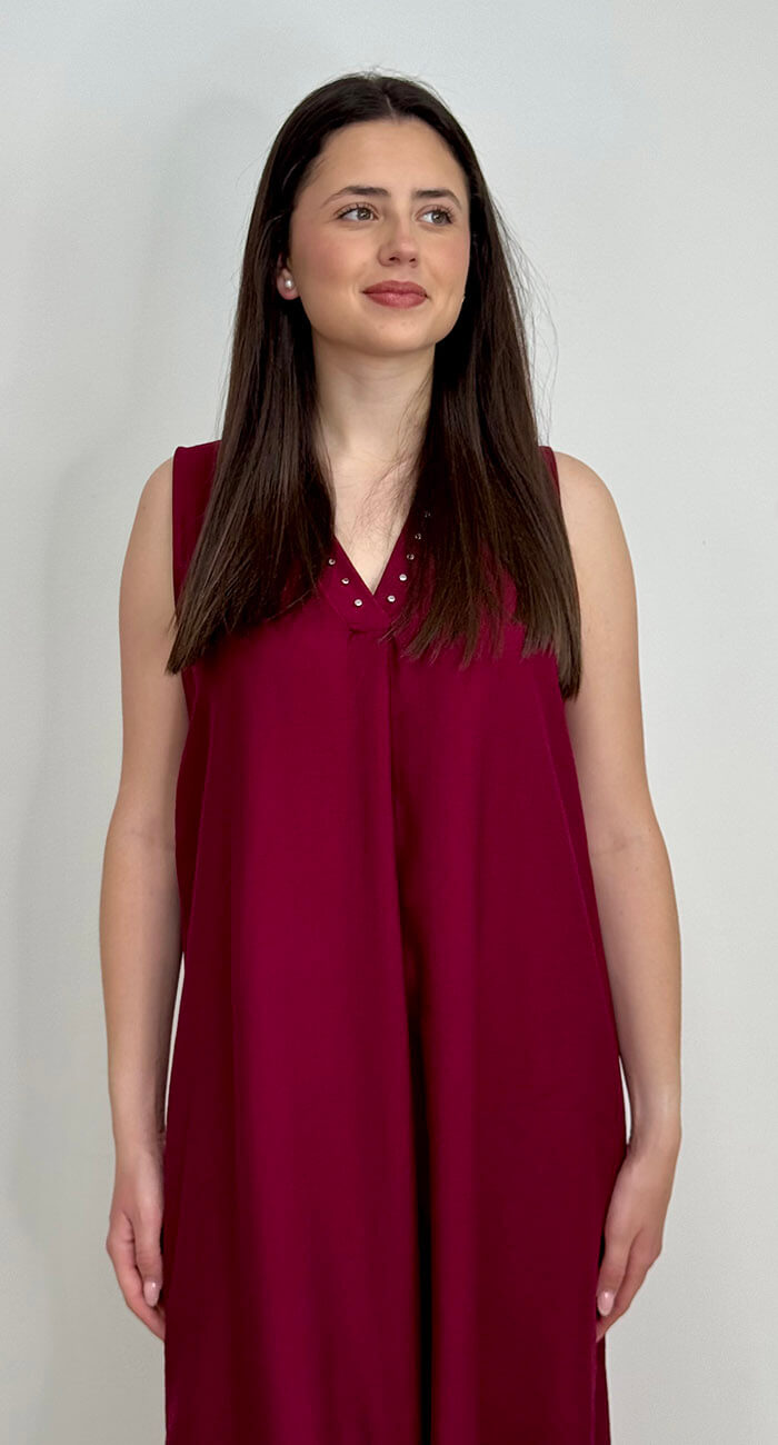 VESTIDO CALA FRAMBUESA