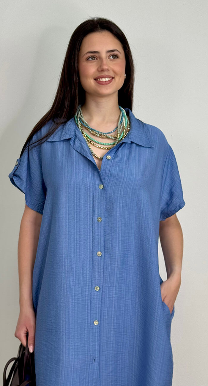 VESTIDO JÁVEA AZUL