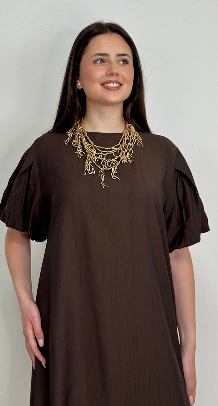 VESTIDO COSTA CHOCOLATE