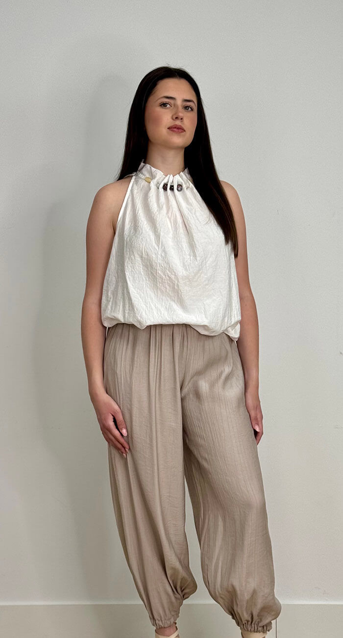 PANTALÓN BÁRBARA TOPO