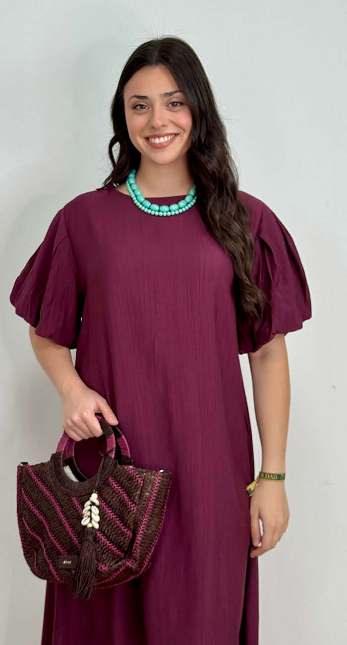 VESTIDO COSTA FRAMBUESA