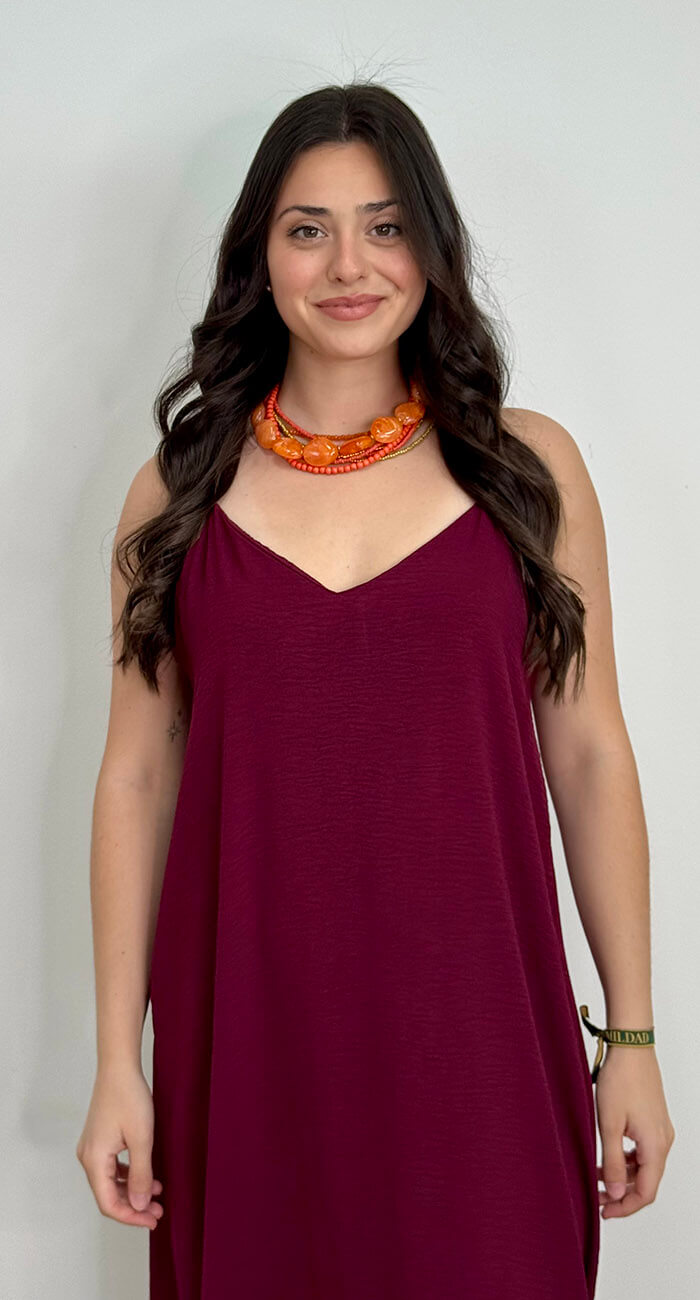 VESTIDO MAYA FRAMBUESA