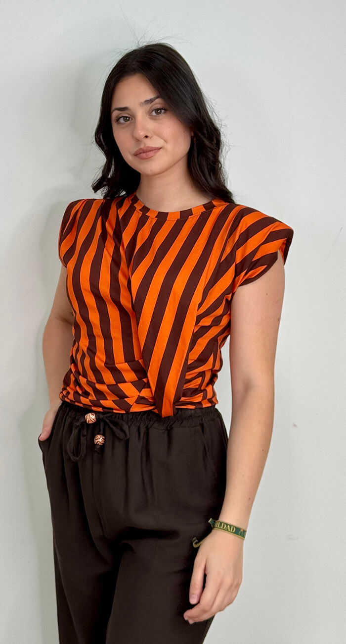 CAMISETA NOVOA NARANJA