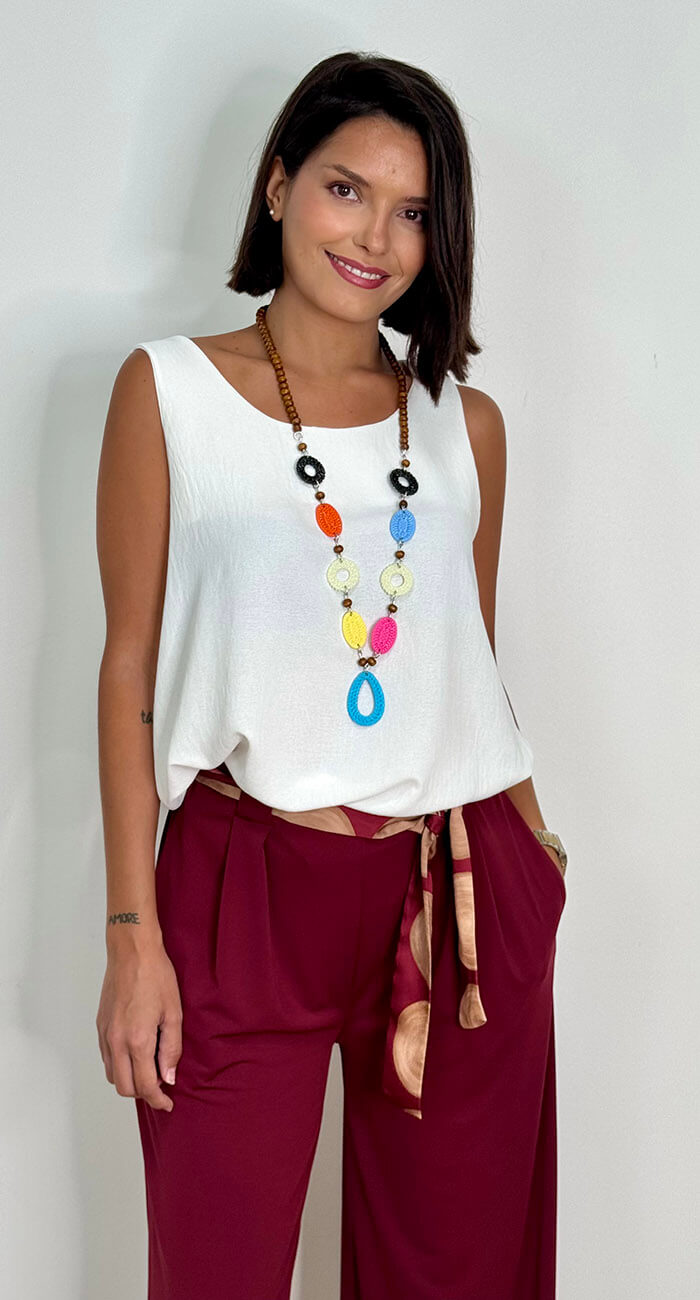 PANTALÓN SOLERA FRAMBUESA