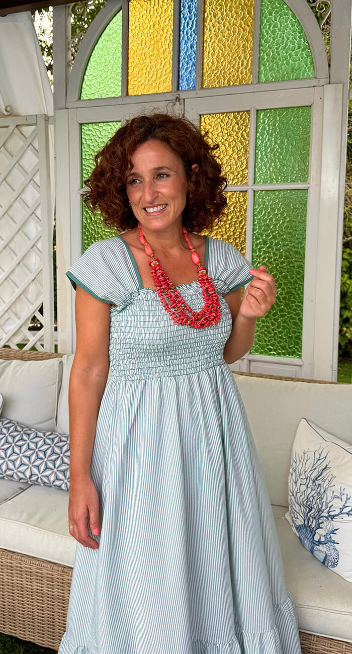 VESTIDO ROCÍO VERDE