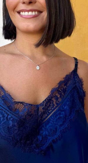COLLAR SARA PLATEADO