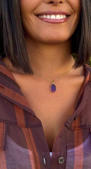 COLLAR AMATISTA