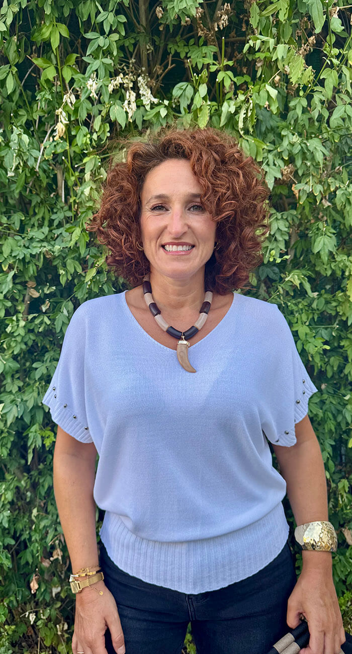 CAMISETA PUNTO NOEMÍ BLANCO