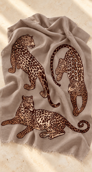 BUFANDA TANZANIA BEIGE