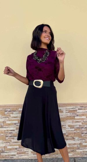 FALDA LUNA NEGRO