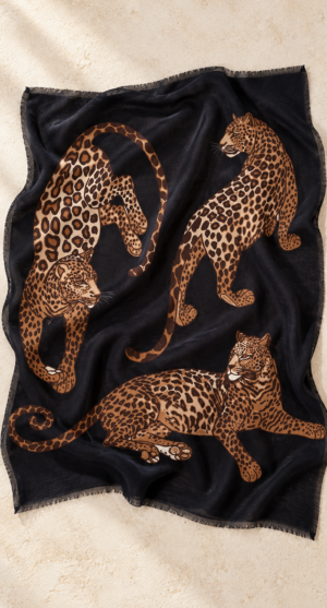 BUFANDA TANZANIA NEGRO