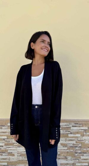 CÁRDIGAN RAFAELA NEGRO