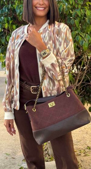 BOLSO MONTCADA CHOCOLATE