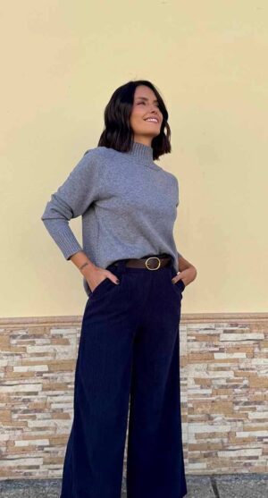 PANTALÓN PANA EVA MARINO