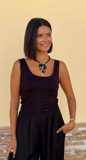 TOP HEBRA NEGRO