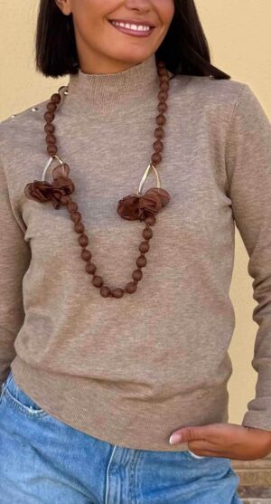 COLLAR ISABELA CAMEL