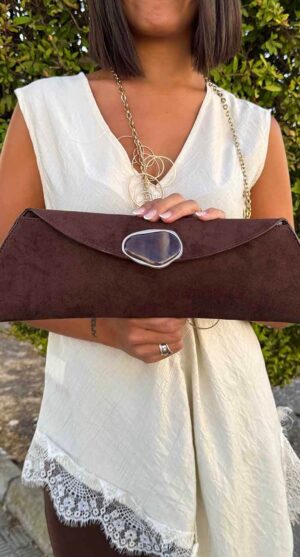 BOLSO CORINA CHOCOLATE