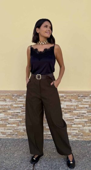PANTALÓN ZOE CAQUI