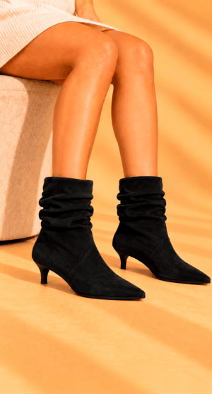 BOTÍN SLOUCHY NEGRO