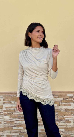 TOP MATILDA BEIGE