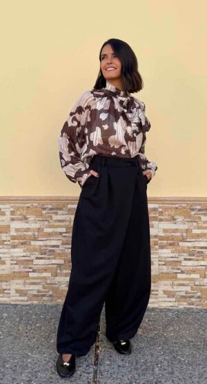 PANTALÓN CANDELA CURVY NEGRO
