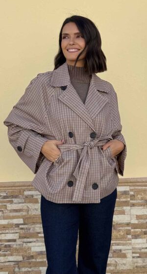 GABARDINA EDIMBURGO CUADROS VICHY