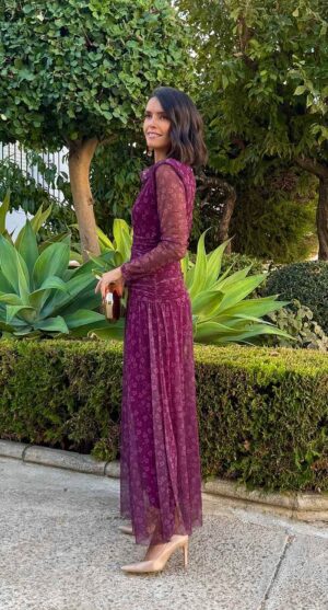 VESTIDO GABRIELA MORADO